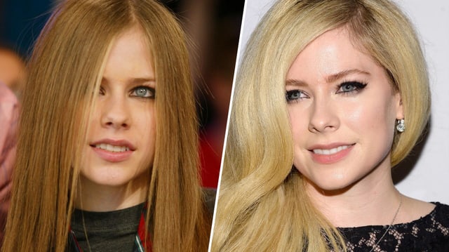 Avril Lavigne und ihre angebliche Doppelgängerin Avril Lavigne und ihre angebliche Doppelgängerin