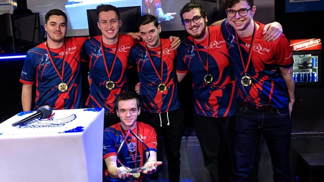 Das Siegerbild des Teams von Silent Gaming, das den «Overwatch»-Final gewonnen hat. Das Siegerbild des Teams von Silent Gaming, das den «Overwatch»-Final gewonnen hat.