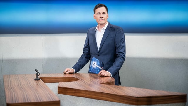 Dominik Meier, Moderator «Rundschau» Dominik Meier, Moderator «Rundschau»