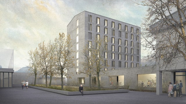 Visualisierung wie das Sportzentrum Kerenzerberg nach dem Usbau aussehen soll. Visualisierung wie das Sportzentrum Kerenzerberg nach dem Usbau aussehen soll.