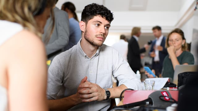 Luzian Franzini, Co-Präsident der jungen Grünen Luzian Franzini, Co-Präsident der jungen Grünen