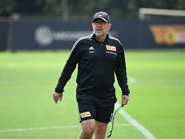 Urs Fischer beim Training