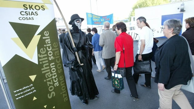 Skos-Stand an einer Messe Skos-Stand an einer Messe