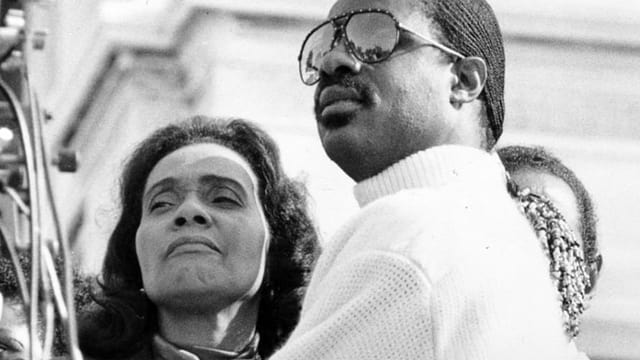 stevie wonder und coretta king stevie wonder und coretta king