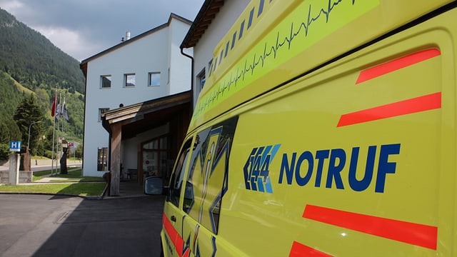 Il spital da Savognin. Il spital da Savognin.