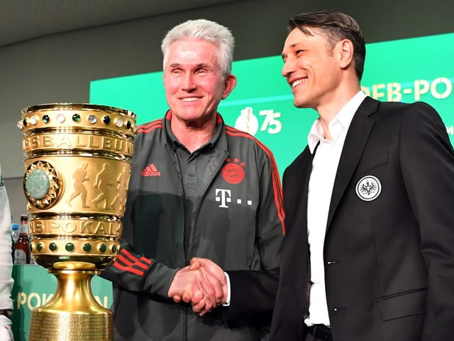 Jupp Heynckes, Nachfolger Niko Kovac und der DFB-Pokal. Jupp Heynckes, Nachfolger Niko Kovac und der DFB-Pokal.