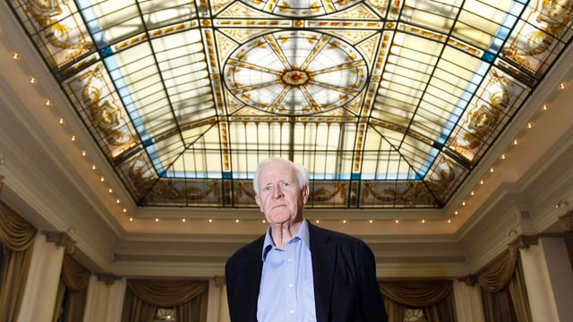 Le Carré posiert im Berner Hotel Palace. Le Carré posiert im Berner Hotel Palace.