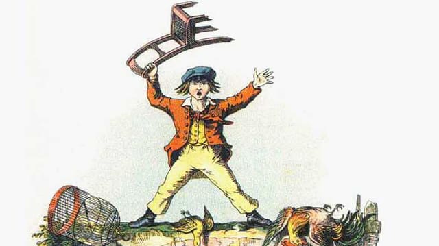 Illustration: Der wütende Friederich aus dem «Struwwelpeter» Illustration: Der wütende Friederich aus dem «Struwwelpeter»