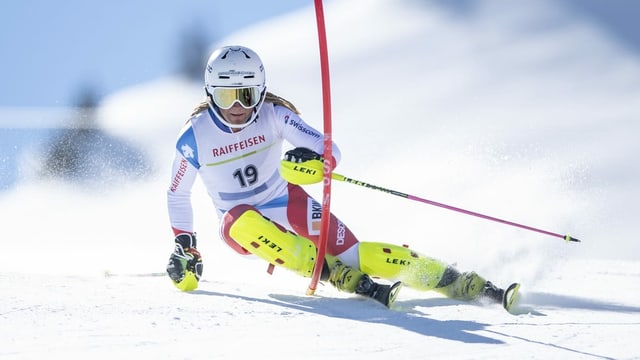 Fadri Janutin vid ir in slalom Fadri Janutin vid ir in slalom