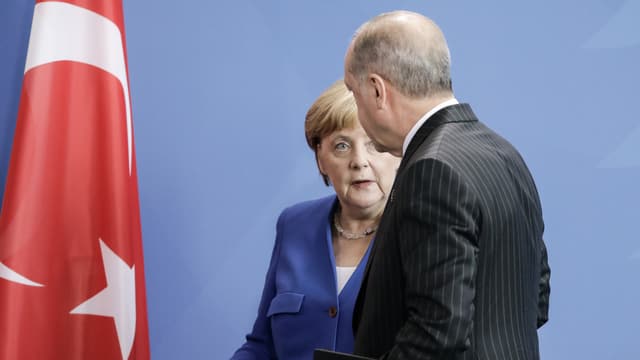 Treffen von Angela Merkel mit der türkische Staatspräsident Recep Tayyip Erdogan: «Beide werden sich Mühe geben»