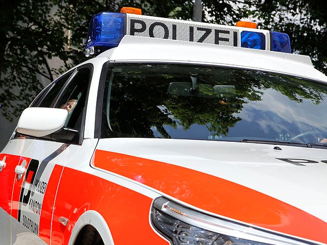 Streifenwagen der Kantonspolizei Solothurn Streifenwagen der Kantonspolizei Solothurn