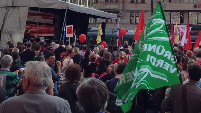 Demo gegen Sparpaket 16.04.2015