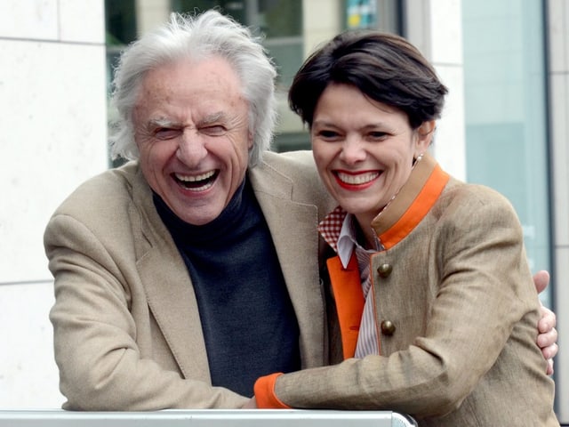Emil und seine Frau Niccel Steinberger. Emil und seine Frau Niccel Steinberger.