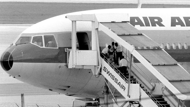 Entführtes Flugzeug. Entführtes Flugzeug.
