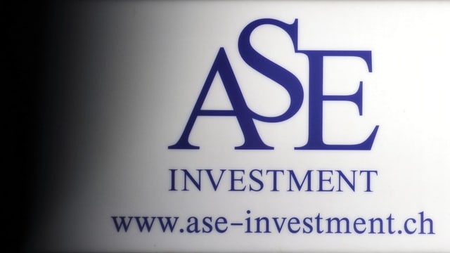 Firmenschild ASE Investment. Firmenschild ASE Investment.