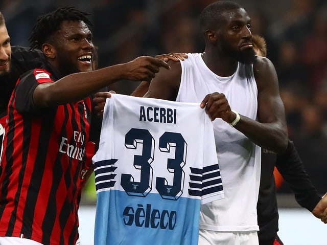 Bakayoko mit Acerbi-Trikot