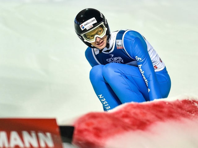 Der Schweizer Skispringer Gregor Deschwanden. Der Schweizer Skispringer Gregor Deschwanden.