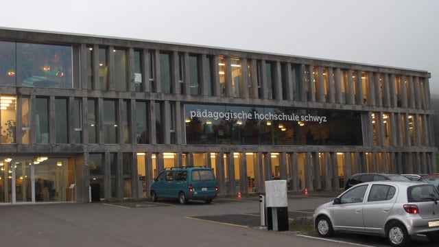 Gebäude der Pädagogischen Hochschule Schwyz in Goldau. Gebäude der Pädagogischen Hochschule Schwyz in Goldau.