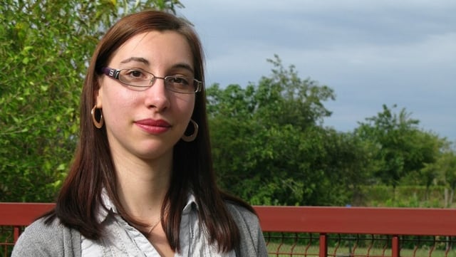 Lehrerin Mélanie Bozzo. Lehrerin Mélanie Bozzo.