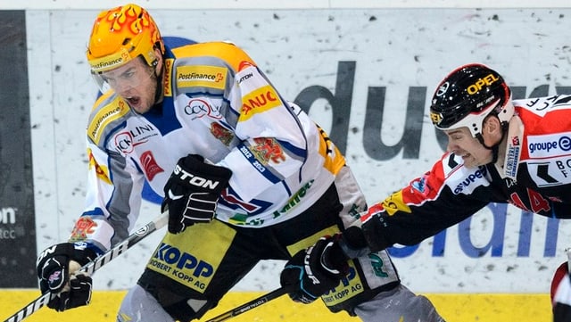 Marc Antoine Pouilot (l.) und Shawn Heins. Marc Antoine Pouilot (l.) und Shawn Heins.