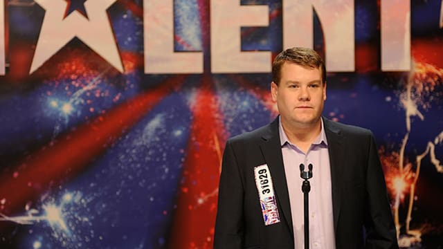 Corden als Potts auf der BVühne von «Britain's Got Talent» Corden als Potts auf der BVühne von «Britain's Got Talent»