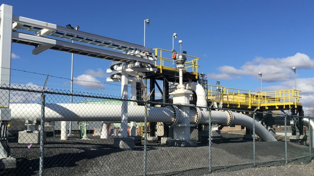 Zu sehen ist die Enbridge-Pipeline Zu sehen ist die Enbridge-Pipeline