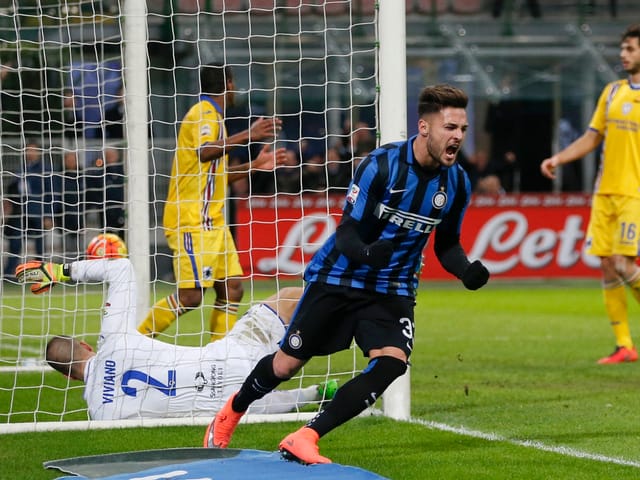 Danilo D'Ambrosio bejubelt seinen Treffer zum 1:0