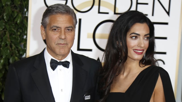 George Clooney und Amal Alamuddin George Clooney und Amal Alamuddin