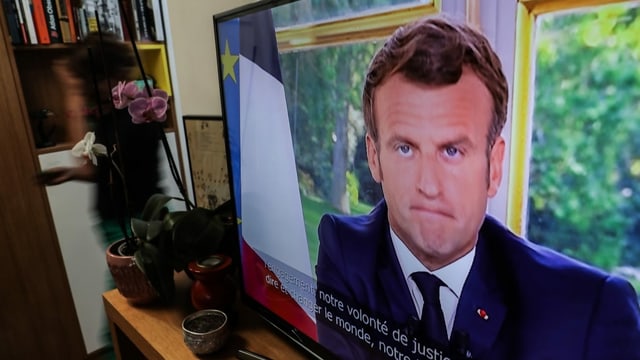 Ansprache Macron.