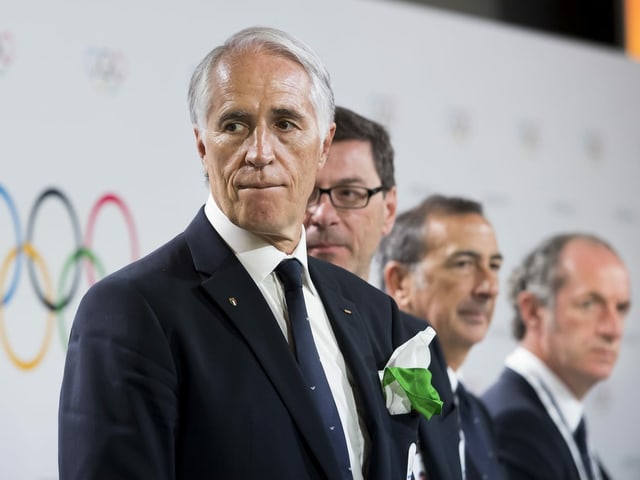 Coni-Präsident Giovanni Malagò. Coni-Präsident Giovanni Malagò.