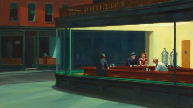 Nighthawks von Edward Hopper Nighthawks von Edward Hopper