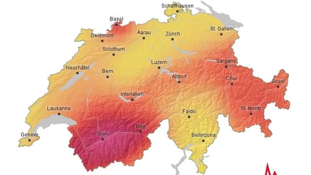 Aktuelle Gefährdungskarte des SED Aktuelle Gefährdungskarte des SED