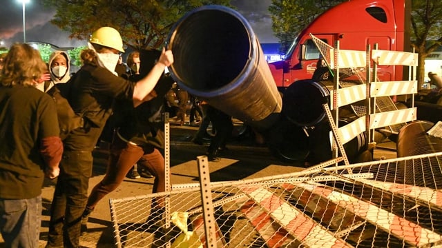 Demonstranten Demonstranten