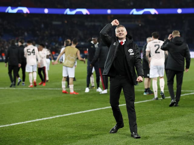 Fussballtrainer Solskjaer