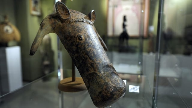 Widderkopf aus Benin Widderkopf aus Benin
