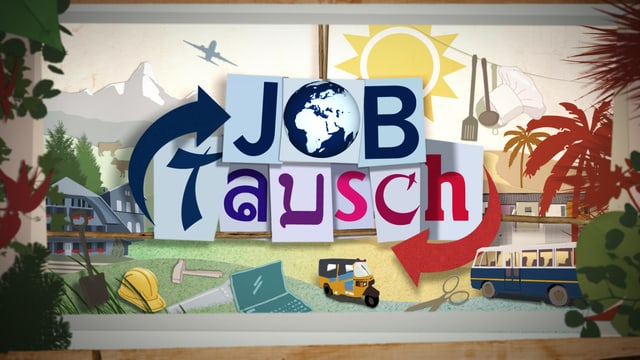 SRF 1 zeigt die 3. Staffel «Jobtausch». SRF 1 zeigt die 3. Staffel «Jobtausch».