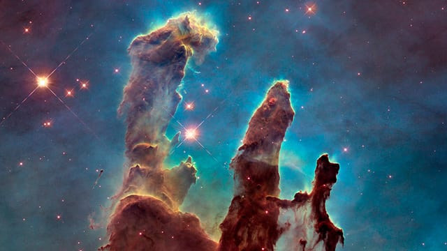 Aufnahme des Hubble-Weltraumteleskops von 2015 Aufnahme des Hubble-Weltraumteleskops von 2015
