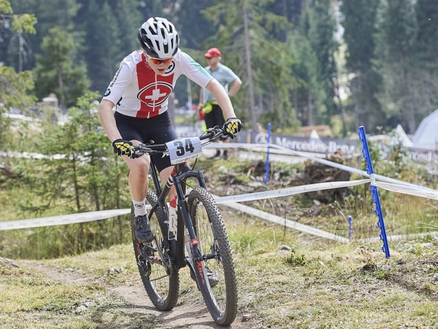 Jacqueline Schneebeli holte bereits an der EM Ende Juli die Goldmedaille. Jacqueline Schneebeli holte bereits an der EM Ende Juli die Goldmedaille.