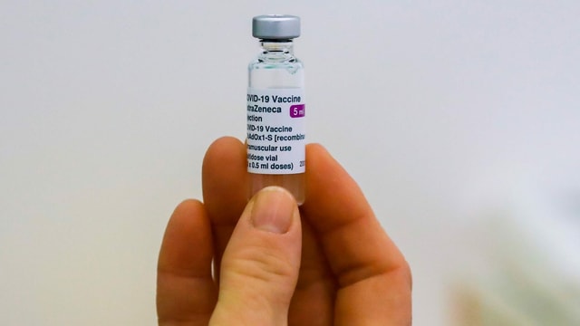 Hoffen auf Astra-Zeneca-Impfstoff