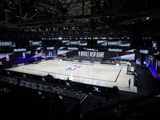 Das Spiel zwischen Milwaukee und Orlando findet nicht statt. Das Spiel zwischen Milwaukee und Orlando findet nicht statt.