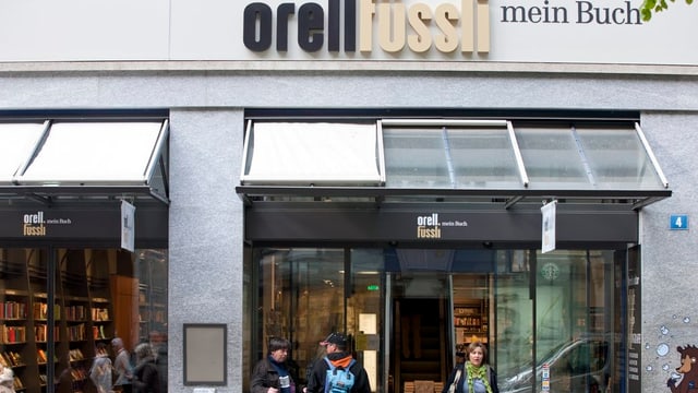 Bald fusioniert mit der Konkurrenz: Die Orell Füssli-Filiale Kramhof in Zürich. Bald fusioniert mit der Konkurrenz: Die Orell Füssli-Filiale Kramhof in Zürich.
