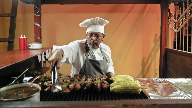 Video «Césars Grill» abspielen Video «Césars Grill» abspielen