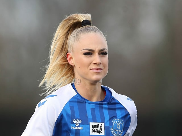 Alisha Lehmann stand am Sonntag zum ersten Mal für ihren neuen Klub Everton im Einsatz.