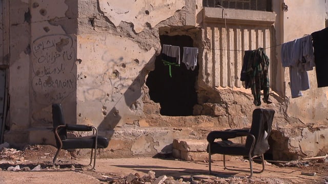 Stadtruinen in Aleppo: Die Menschen warten auf Frieden und Wiederaufbau Stadtruinen in Aleppo: Die Menschen warten auf Frieden und Wiederaufbau
