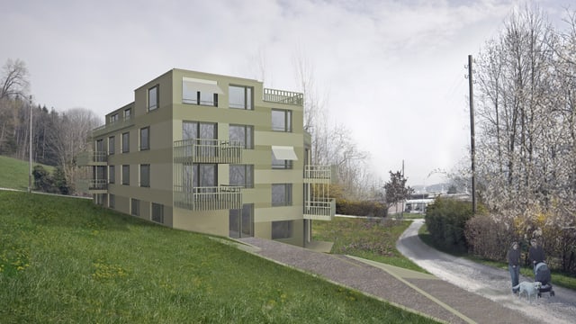 15 Wohnungen können im Haus für MCS-Betroffene in Zürich bezogen werden. 15 Wohnungen können im Haus für MCS-Betroffene in Zürich bezogen werden.