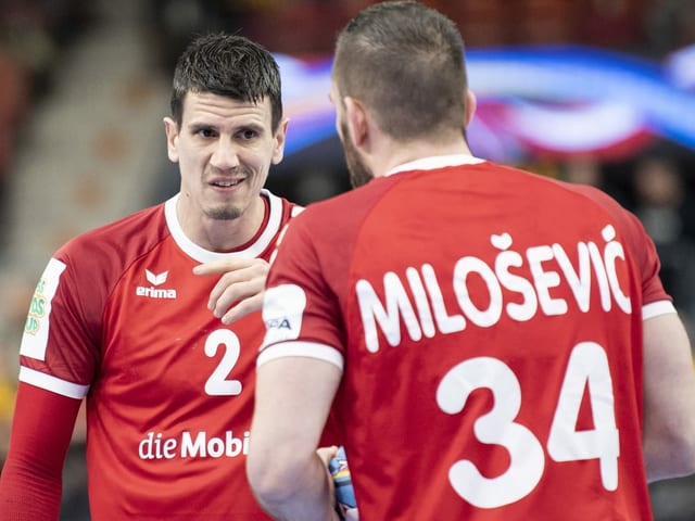 Handballer Andy Schmid. Handballer Andy Schmid.