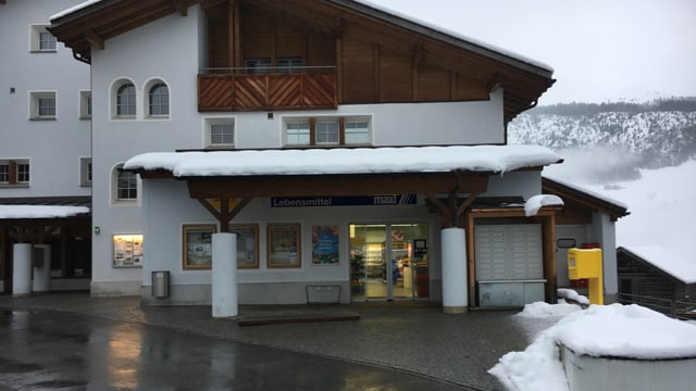 La stizun dal Maxi a Curaglia. La stizun dal Maxi a Curaglia.