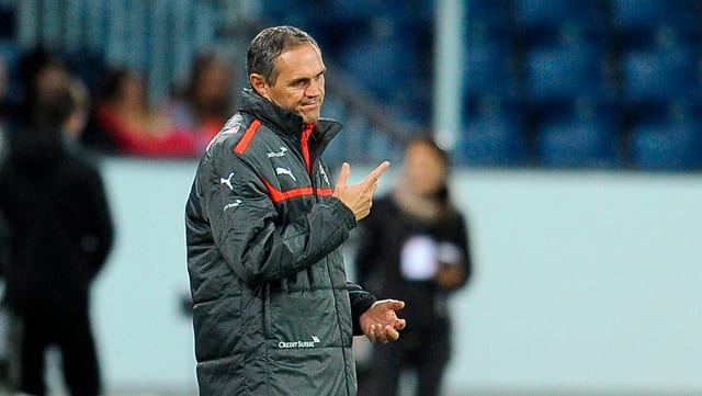 Pierluigi Tami ist trotz Niederlage zuversichtlich. Pierluigi Tami ist trotz Niederlage zuversichtlich.