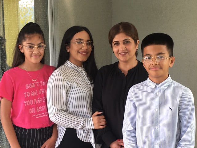 Afghanische Familie Afghanische Familie