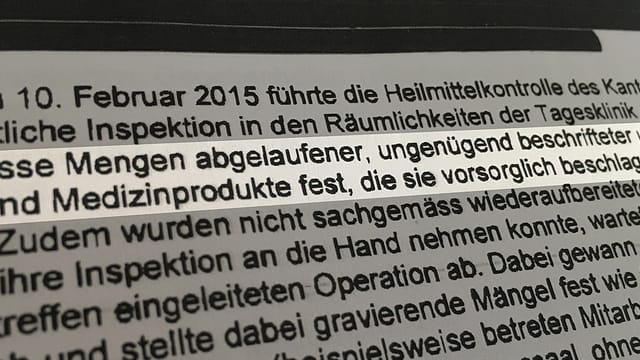 Durchsuchungsbericht. Durchsuchungsbericht.